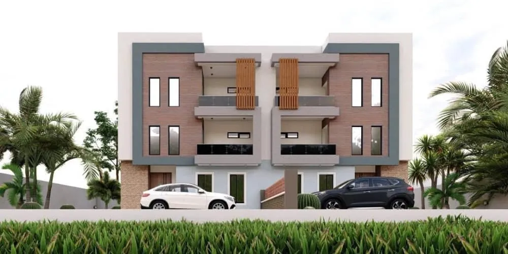 300 SQM - 3 Bedroom Semi-Detached Duplex