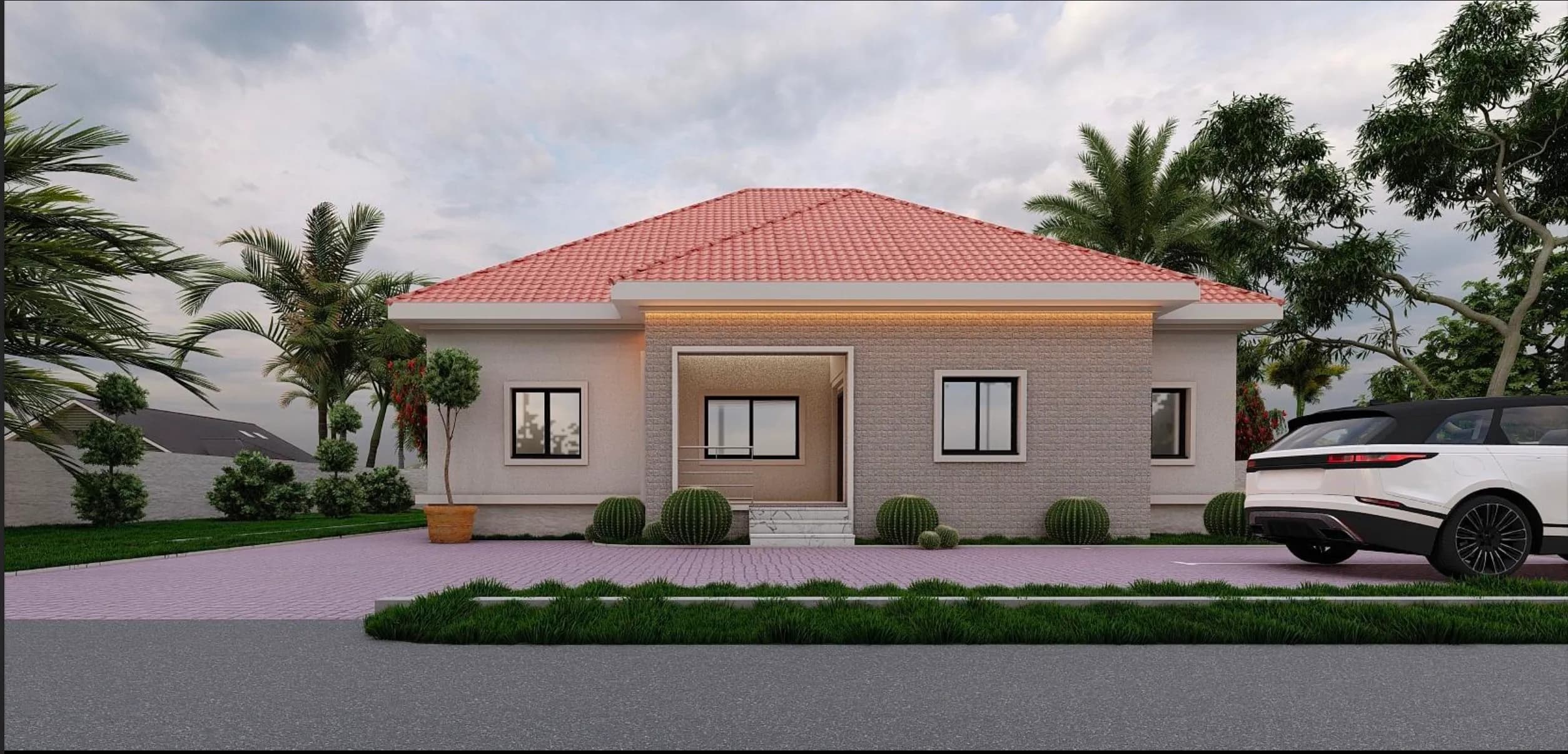 450 SQM Plot - 4 Bedroom Bungalow